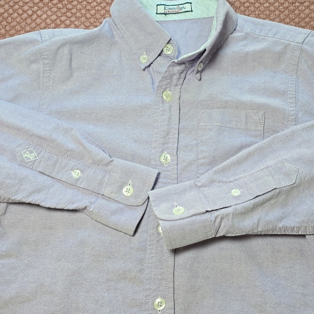 Kitestrings by Hartstrings Lilac Striped Shirt